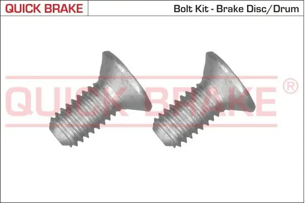 Schraubensatz, Bremsscheibe QUICK BRAKE 11671K