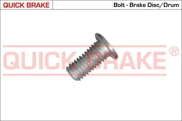 Schraube, Bremsscheibe QUICK BRAKE 11672