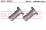 Schraubensatz, Bremsscheibe QUICK BRAKE 11672K