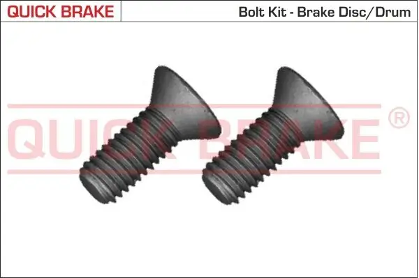 Schraubensatz, Bremsscheibe QUICK BRAKE 11676K