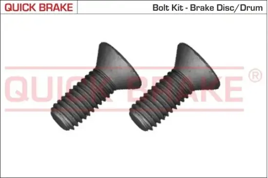 Schraubensatz, Bremsscheibe QUICK BRAKE 11676K Bild Schraubensatz, Bremsscheibe QUICK BRAKE 11676K