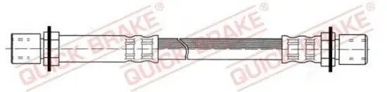 Bremsschlauch Vorderachse links Vorderachse rechts QUICK BRAKE 22.071 Bild Bremsschlauch Vorderachse links Vorderachse rechts QUICK BRAKE 22.071