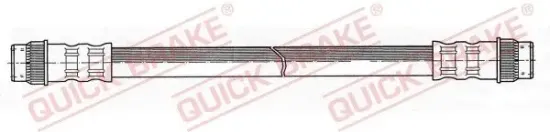 Bremsschlauch Hinterachse links Hinterachse rechts QUICK BRAKE 22.096 Bild Bremsschlauch Hinterachse links Hinterachse rechts QUICK BRAKE 22.096
