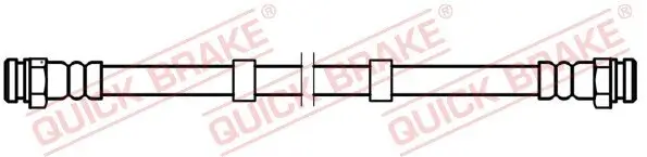 Bremsschlauch Hinterachse links Hinterachse rechts QUICK BRAKE 22.205