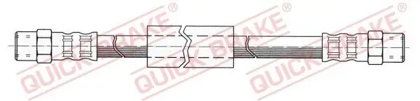 Bremsschlauch Vorderachse links Vorderachse rechts QUICK BRAKE 22.302