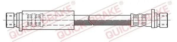 Bremsschlauch Hinterachse links Hinterachse rechts QUICK BRAKE 22.312