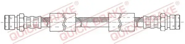 Bremsschlauch Vorderachse links Vorderachse rechts QUICK BRAKE 22.401