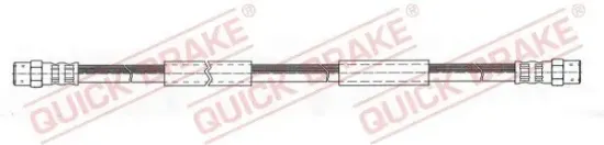 Bremsschlauch Vorderachse links Vorderachse rechts QUICK BRAKE 22.402 Bild Bremsschlauch Vorderachse links Vorderachse rechts QUICK BRAKE 22.402