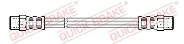 Bremsschlauch Vorderachse links Vorderachse rechts QUICK BRAKE 22.414