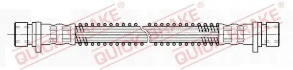 Bremsschlauch Hinterachse links Hinterachse rechts innen innen QUICK BRAKE 22.518