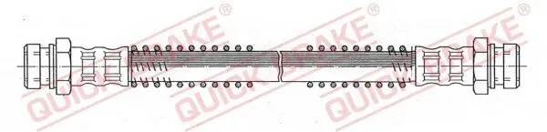 Bremsschlauch Hinterachse links Hinterachse rechts QUICK BRAKE 22.525