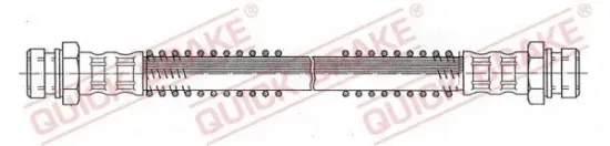 Bremsschlauch Hinterachse links Hinterachse rechts QUICK BRAKE 22.525 Bild Bremsschlauch Hinterachse links Hinterachse rechts QUICK BRAKE 22.525