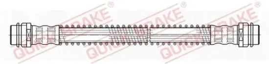 Bremsschlauch Hinterachse links Hinterachse rechts QUICK BRAKE 22.526 Bild Bremsschlauch Hinterachse links Hinterachse rechts QUICK BRAKE 22.526