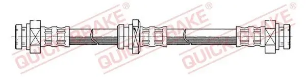 Bremsschlauch Hinterachse links Hinterachse rechts QUICK BRAKE 22.912