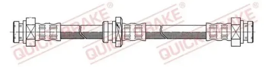 Bremsschlauch Hinterachse links Hinterachse rechts QUICK BRAKE 22.912 Bild Bremsschlauch Hinterachse links Hinterachse rechts QUICK BRAKE 22.912