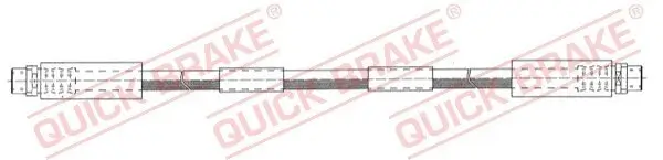 Bremsschlauch Vorderachse links Vorderachse rechts QUICK BRAKE 22.914
