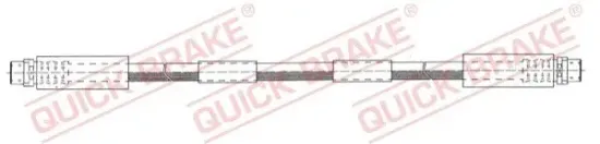 Bremsschlauch Vorderachse links Vorderachse rechts QUICK BRAKE 22.914 Bild Bremsschlauch Vorderachse links Vorderachse rechts QUICK BRAKE 22.914