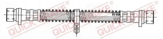 Bremsschlauch Hinterachse links Hinterachse rechts QUICK BRAKE 22.920 Bild Bremsschlauch Hinterachse links Hinterachse rechts QUICK BRAKE 22.920