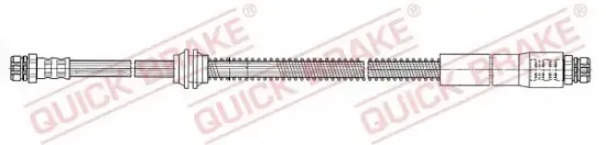 Bremsschlauch Hinterachse links Hinterachse rechts QUICK BRAKE 22.925 Bild Bremsschlauch Hinterachse links Hinterachse rechts QUICK BRAKE 22.925