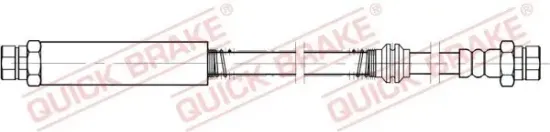 Bremsschlauch Hinterachse links Hinterachse rechts QUICK BRAKE 22.934 Bild Bremsschlauch Hinterachse links Hinterachse rechts QUICK BRAKE 22.934