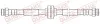 Bremsschlauch Vorderachse links Vorderachse rechts QUICK BRAKE 22.944