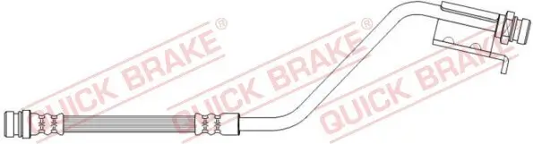 Bremsschlauch Hinterachse links innen QUICK BRAKE 22.945