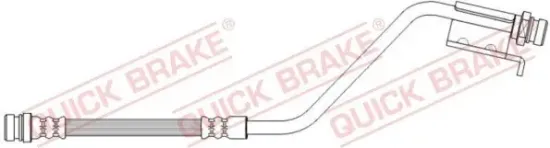 Bremsschlauch Hinterachse links innen QUICK BRAKE 22.945 Bild Bremsschlauch Hinterachse links innen QUICK BRAKE 22.945