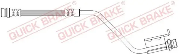 Bremsschlauch Hinterachse rechts innen QUICK BRAKE 22.946