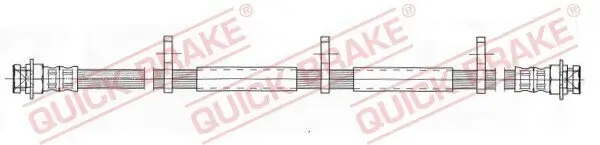 Bremsschlauch Hinterachse links Hinterachse rechts QUICK BRAKE 24.901