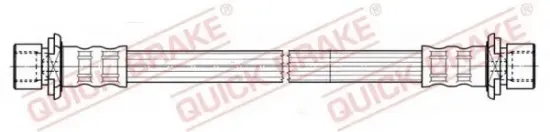 Bremsschlauch Hinterachse links Hinterachse rechts QUICK BRAKE 25.027 Bild Bremsschlauch Hinterachse links Hinterachse rechts QUICK BRAKE 25.027