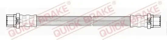 Bremsschlauch Hinterachse links Hinterachse rechts innen innen QUICK BRAKE 25.031 Bild Bremsschlauch Hinterachse links Hinterachse rechts innen innen QUICK BRAKE 25.031