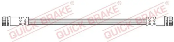 Bremsschlauch Hinterachse links Hinterachse rechts QUICK BRAKE 25.040