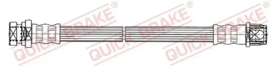 Bremsschlauch Hinterachse links QUICK BRAKE 25.041 Bild Bremsschlauch Hinterachse links QUICK BRAKE 25.041