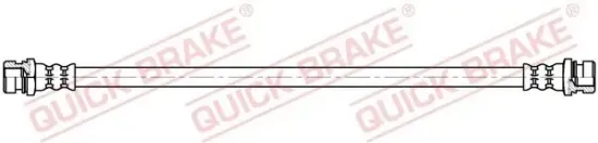 Bremsschlauch Hinterachse links Hinterachse rechts QUICK BRAKE 25.051 Bild Bremsschlauch Hinterachse links Hinterachse rechts QUICK BRAKE 25.051