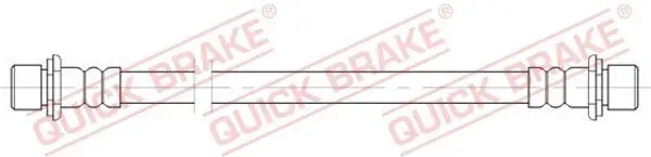 Bremsschlauch Vorderachse links Vorderachse rechts QUICK BRAKE 25.073