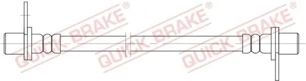 Bremsschlauch Hinterachse links innen QUICK BRAKE 25.074