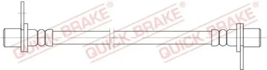 Bremsschlauch Hinterachse links innen QUICK BRAKE 25.074 Bild Bremsschlauch Hinterachse links innen QUICK BRAKE 25.074