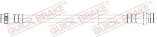 Bremsschlauch Hinterachse links innen QUICK BRAKE 25.076 Bild Bremsschlauch Hinterachse links innen QUICK BRAKE 25.076