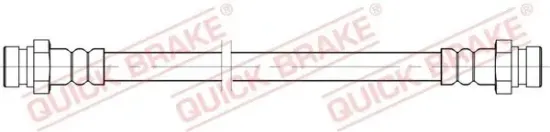 Bremsschlauch Hinterachse links Hinterachse rechts innen innen QUICK BRAKE 25.086 Bild Bremsschlauch Hinterachse links Hinterachse rechts innen innen QUICK BRAKE 25.086