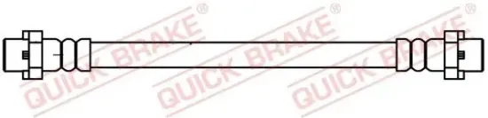 Bremsschlauch Hinterachse links innen QUICK BRAKE 25.094 Bild Bremsschlauch Hinterachse links innen QUICK BRAKE 25.094
