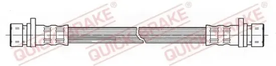 Bremsschlauch Hinterachse links Hinterachse rechts QUICK BRAKE 27.022 Bild Bremsschlauch Hinterachse links Hinterachse rechts QUICK BRAKE 27.022
