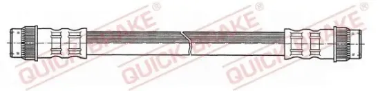 Bremsschlauch Hinterachse links Hinterachse rechts QUICK BRAKE 27.049 Bild Bremsschlauch Hinterachse links Hinterachse rechts QUICK BRAKE 27.049