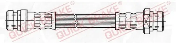 Bremsschlauch Hinterachse links Hinterachse rechts QUICK BRAKE 27.052