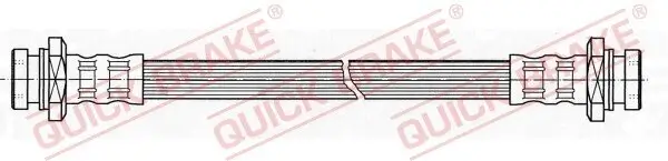 Bremsschlauch Hinterachse links Hinterachse rechts QUICK BRAKE 27.054