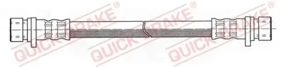 Bremsschlauch Hinterachse links Hinterachse rechts QUICK BRAKE 27.055 Bild Bremsschlauch Hinterachse links Hinterachse rechts QUICK BRAKE 27.055