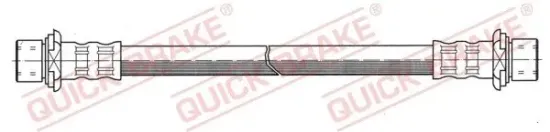 Bremsschlauch Hinterachse links Hinterachse rechts QUICK BRAKE 27.057 Bild Bremsschlauch Hinterachse links Hinterachse rechts QUICK BRAKE 27.057
