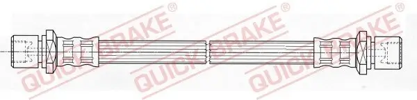 Bremsschlauch Hinterachse links Hinterachse rechts QUICK BRAKE 27.070