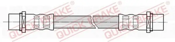 Bremsschlauch Hinterachse links Hinterachse rechts QUICK BRAKE 27.075