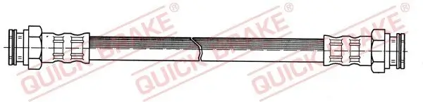 Bremsschlauch Hinterachse links Hinterachse rechts QUICK BRAKE 27.087
