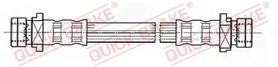 Bremsschlauch Hinterachse links Hinterachse rechts QUICK BRAKE 27.094 Bild Bremsschlauch Hinterachse links Hinterachse rechts QUICK BRAKE 27.094